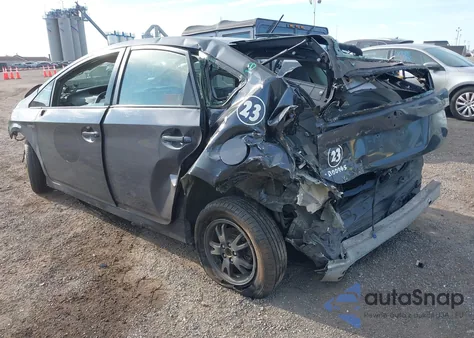 2011 Toyota Prius Three из США, поврежденный, VIN JTDKN3DU8B0314393